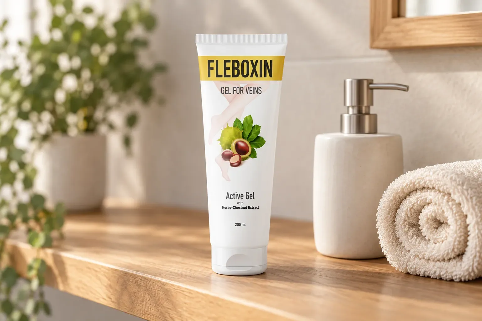 Fleboxin — opakowanie na co dzień