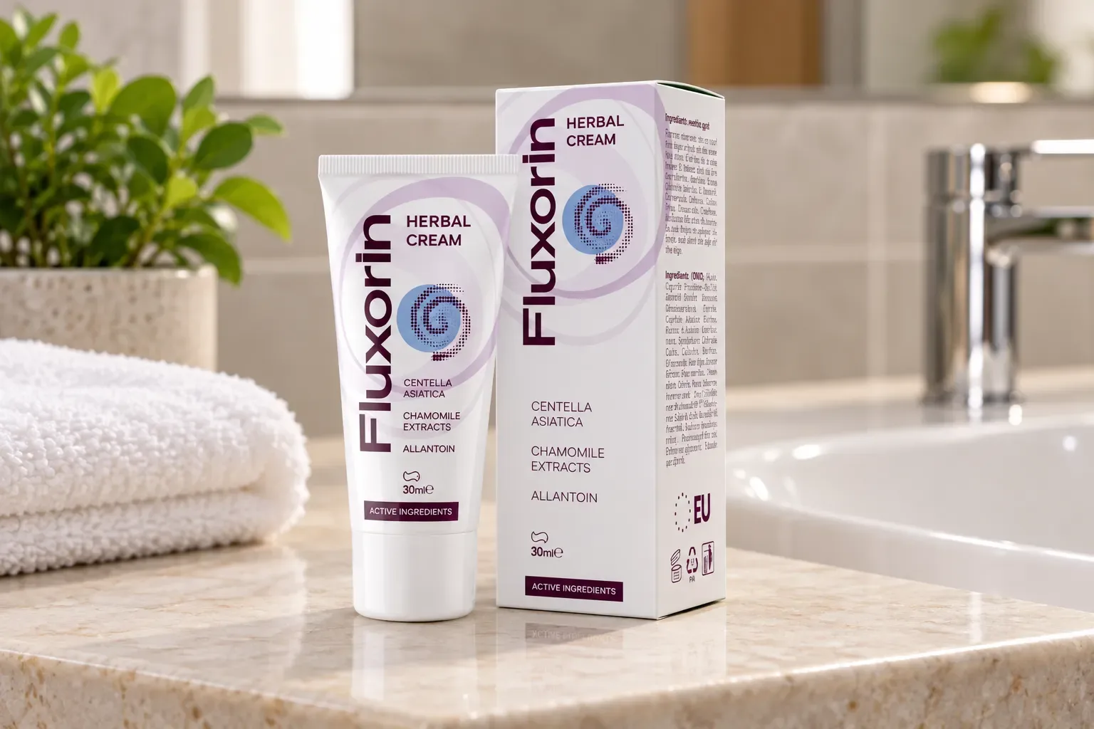 FLUXORIN — opakowanie na co dzień