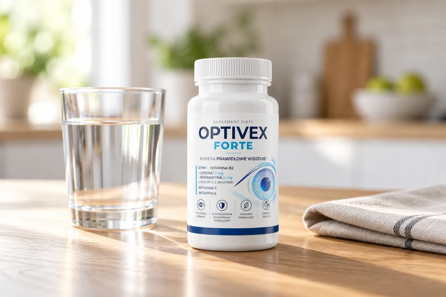 Optivex Forte — opakowanie na co dzień