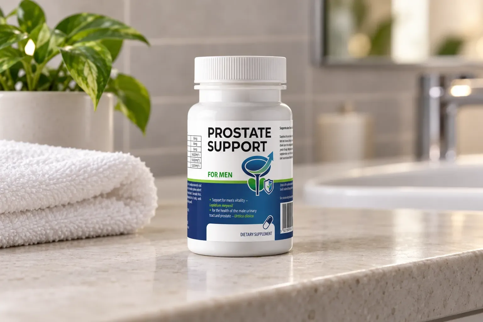 Prostate Support — opakowanie na co dzień